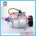 Pv6 100mm embreagem diâmetro 4e0260805ak 4e0260805ae denso 6seu14c auto um/compressor ac para audi q7 4.2 tdi 2007-