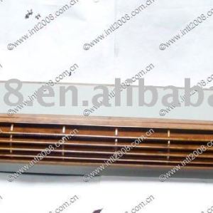 Unicla superior unidade de evaporação de madeira de nogueira com a cor cinza