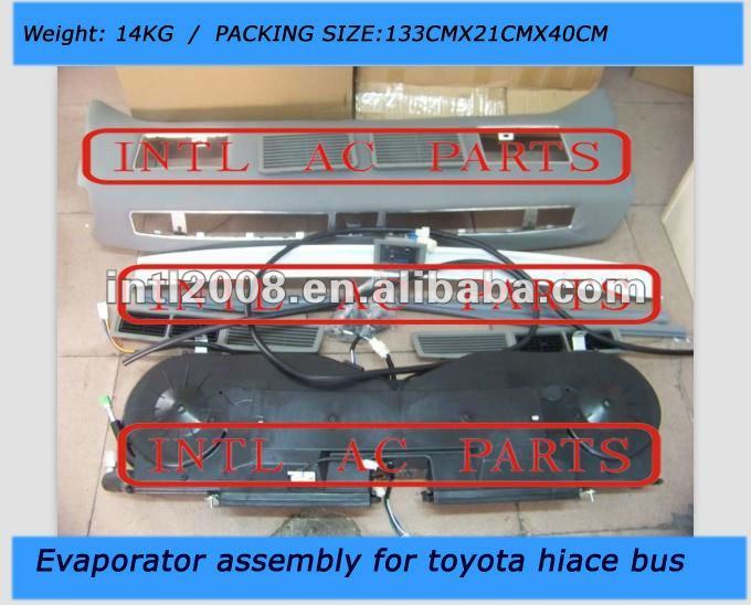 Toyota Hiace bus Auto air conditioner evaporator assembly complete unit