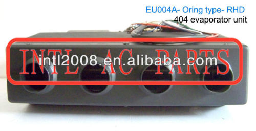 Uso de ônibus fórmula 404 AC unidade de evaporação BEU-404-000 O-ring tipo de montagem de 404 * 310 * 305 mm RHD