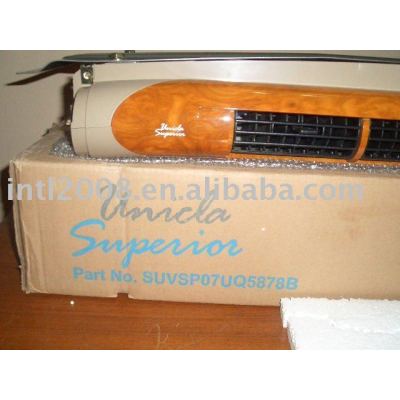 unicla superior evaporator unit walnut wood with color LOUVER BLACK or grey louver color