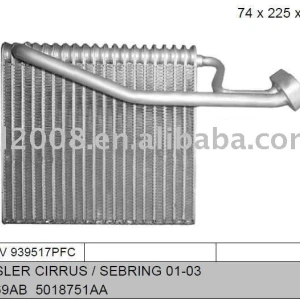 auto evaporator FOR CHRYSLER CIRRUS / SEBRING 01- 03