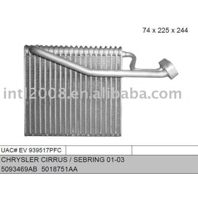 auto evaporator FOR CHRYSLER CIRRUS / SEBRING 01- 03