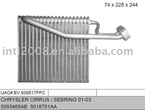auto evaporator FOR CHRYSLER CIRRUS / SEBRING 01- 03