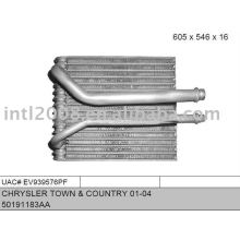 auto evaporator FOR CHRYSLER TOWN & COUNTRY 01-04