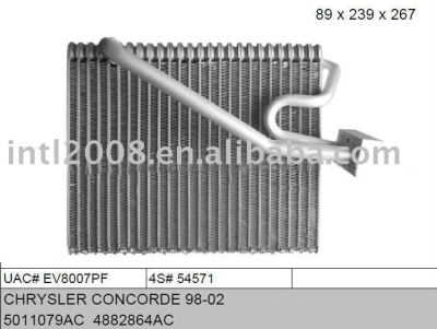 auto evaporator FOR CHRYSLER CONCORDE 98-02
