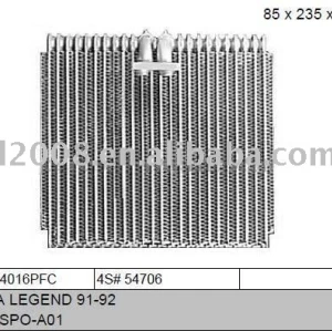 auto evaporaotor for ACURA LEGEND 91-92