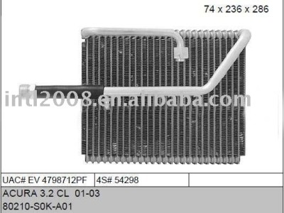 auto evaporaotor for Acura 3.2 CL 01-03