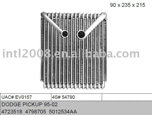auto evaporaotor FOR DODGE PICKUP 95-02