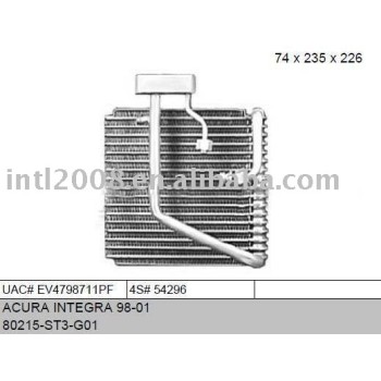 auto evaporaotor for Acura Integra 98-01