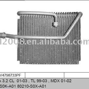 auto evaporaotor for Acura 3.2 CL 01-03, TL 99-03, MDX 01-02