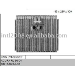 auto evaporaotor for Acura RL 96-04