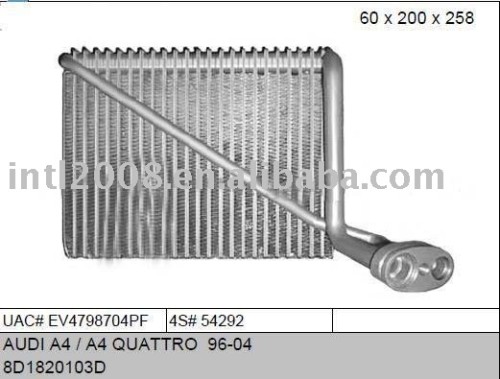 auto evaporaotor for AUDI A4 / A4 QUATTRO 96-04
