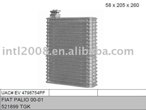auto evaporator for FIAT PALIO 00-01