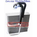 Carro ac ar condicionado evaporador bobina de núcleo de opel corsa 2004-2005 ar condicionado uma/núcleo do evaporador ac corpo