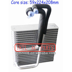 Carro ac ar condicionado evaporador bobina de núcleo de opel corsa 2004-2005 ar condicionado uma/núcleo do evaporador ac corpo