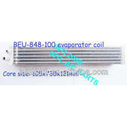 Car Aircon ac Evaporator Core Coil BEU-848-100 air conditioning A/C EVAPORATOR Core Body 105x730x121MM RHD FLARE
