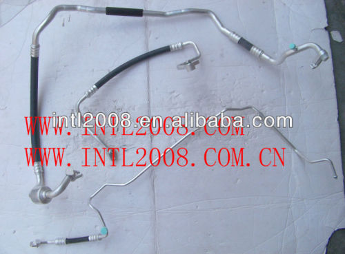 Hose assembly pipe fitting for Hyundai Veloster Accent Kia Cerato Spectra 1.6 AC Air Conditioning Hose Line Pipe