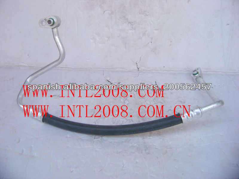 Hose assembly pipe fitting for Hyundai Veloster Accent Kia Cerato Spectra 1.6 AC Air Conditioning Hose Line Pipe