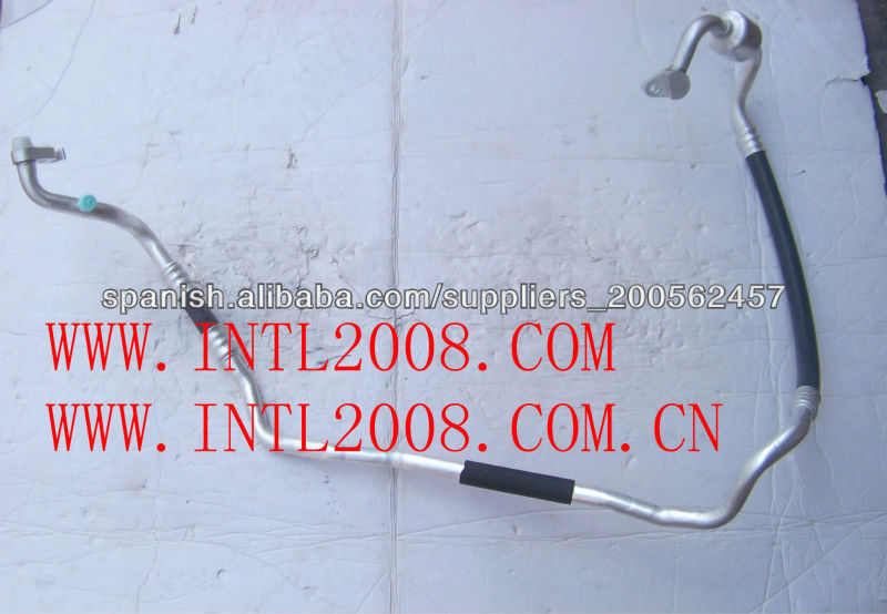 Hose assembly pipe fitting for Hyundai Veloster Accent Kia Cerato Spectra 1.6 AC Air Conditioning Hose Line Pipe