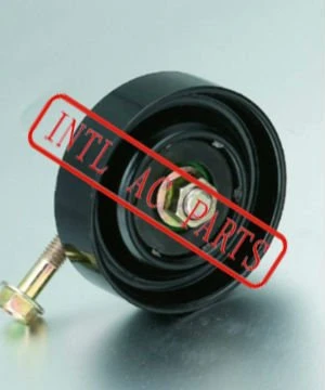 Auto Air Conditioner Tension Wheel / Auto Tensioner Pulley 6301 Bearing Idle Pulley