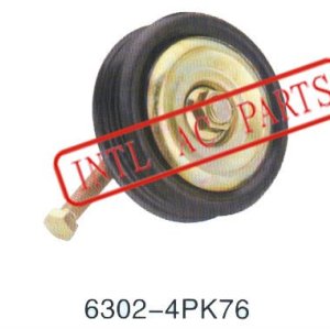 Auto Air Conditioner Tension Wheel / Auto Tensioner Pulley 6302 Bearing 4PK Pulley