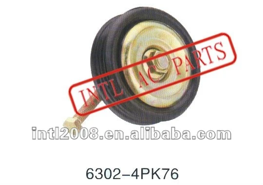 Auto Air Conditioner Tension Wheel / Auto Tensioner Pulley 6302 Bearing 4PK Pulley