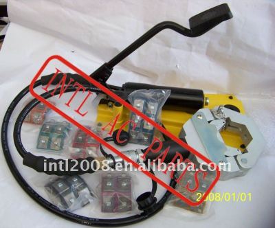 Hydraulic A/C Hose Crimper Kit/Hose crimper/Manual A/C Hose Crimper Kit/handheld hose crimping tool/ac repair tool/hose crimper/