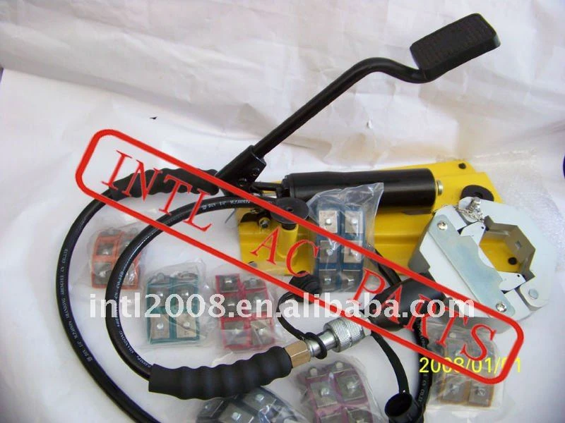 Hydraulic A/C Hose Crimper Kit/Hose crimper/Manual A/C Hose Crimper Kit/handheld hose crimping tool/ac repair tool/hose crimper/