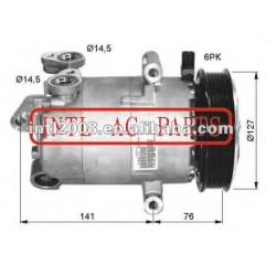 China manufacturer factory Auto ac compressor JUMPER/ PEUGEOT BOXER/ FORD TRANSIT/ FIAT DUCATO