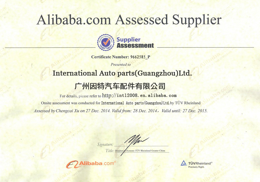 ALIBABA.com Assessed Supplier