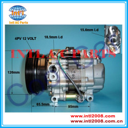 TV14EC -PV4-125mm ac compressor Fiat Palio Punto Strada 1.7 D TDS 1993- 442500-4230 442500-4232 447100-0030 7736928 442500-4231 46542341  manufacturer