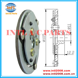 Sanden7B10 Compressor series clutch hub Diameter:105mm /Magnetic slot: 80 mm China manufacture