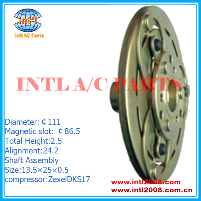 Zexel DKS17 compressor series clutch hub Diameter:111mm China manufacturer