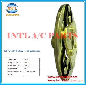ZexelDCW17 AC compressor clutch hub/Auto air compressor ZexelDCW17 hub China made