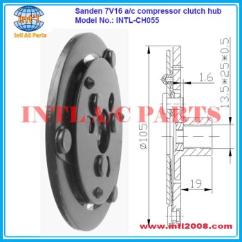 Sanden sd7v16 air compressor clutch hub