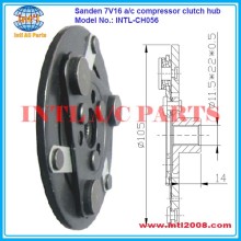 Sanden sd7v16 compressor ac clutch hub