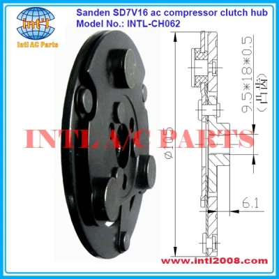 Sanden sd7v16 ac clutch hub