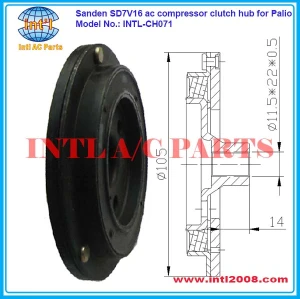 Sanden sd7v16 ac compressor clutch hub for Palio