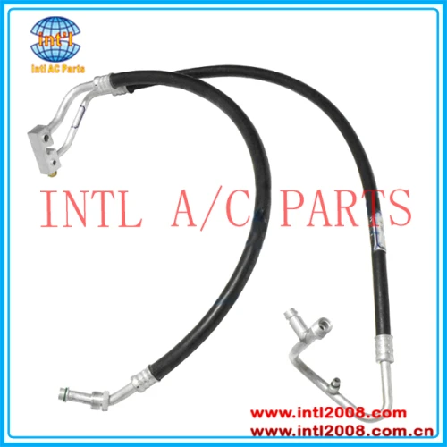A/C Manifold suction & discharge Hose Assembly FOR Ford E-350/E-450 van 7.3L V8 1997-2003 air con pipe F7UZ19D850EA YF37171