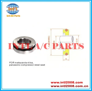 auto a/c ac compressor shaft lip seal For MitsubishiNL/SA PANASONIC COMPRESSOR series automotive air conditioning shaft seal