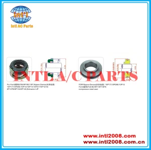 auto ac compressor gasket seal kit FOR Ford FS6/6P/6E/10P 10P17/1P08E/10P13/10P15/10PA17/6P127A/6P127B/6P134/6P148 shaft seal