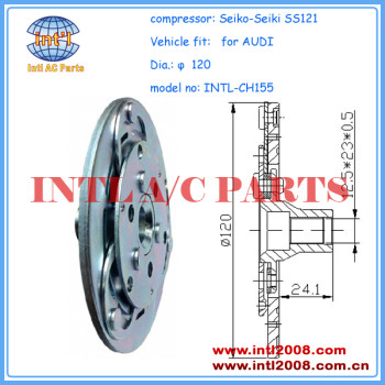 ac air compressor Seiko-Seiki SS121 clutch hub for AUDI /Seiko Seiki clutch plate /disc for AUDI dust cover --China supplier