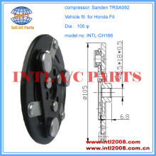Sanden TRSA092 TRSA09 A/C Compressor clutch hub /front hub clutch plate for Honda Fit Jazz city/disc/dust cover --China supplier