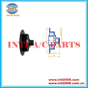 China manufacturer M12*1.25 Shaft Assembly Denso 6SEU12C Audi Q7 auto ac CLUTCH PLATE 87MM diameter a/c clutch hub mass stock