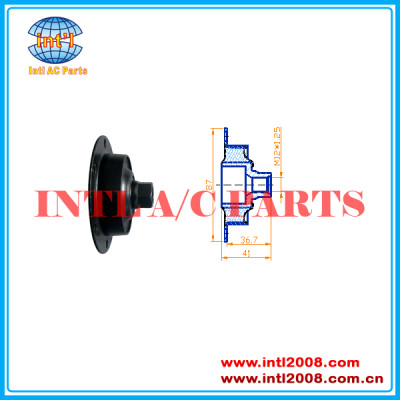 China manufacturer M12*1.25 Shaft Assembly Denso 6SEU12C Audi Q7 auto ac CLUTCH PLATE 87MM diameter a/c clutch hub mass stock