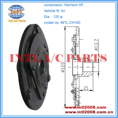 Harrison V5 air ac compressor clutch hub/clutch plate compressor pulley clutch disc/dust cover China supplier -manufacturer
