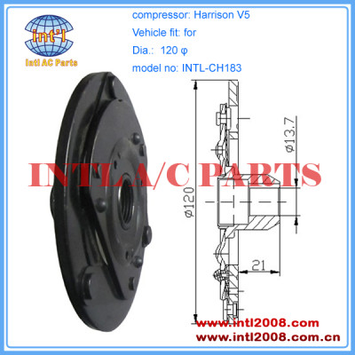 Harrison V5 air ac compressor clutch hub/clutch plate compressor pulley clutch disc/dust cover China supplier -manufacturer