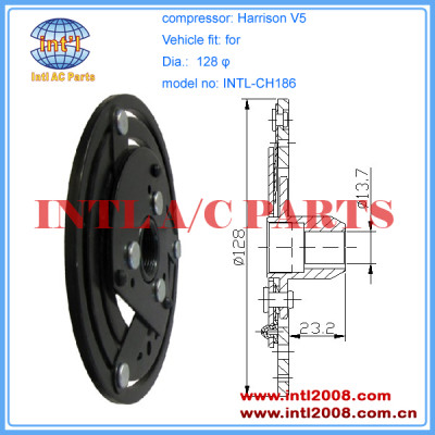 China new Harrison V5 compressor clutch hub/plate drive plate air compressor pulley disc front disc