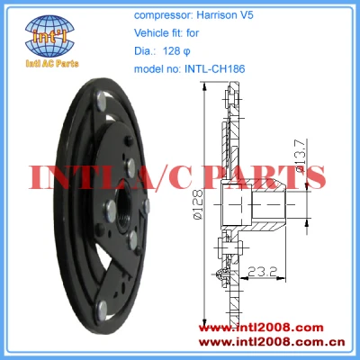 China new Harrison V5 compressor clutch hub/plate drive plate air compressor pulley disc front disc